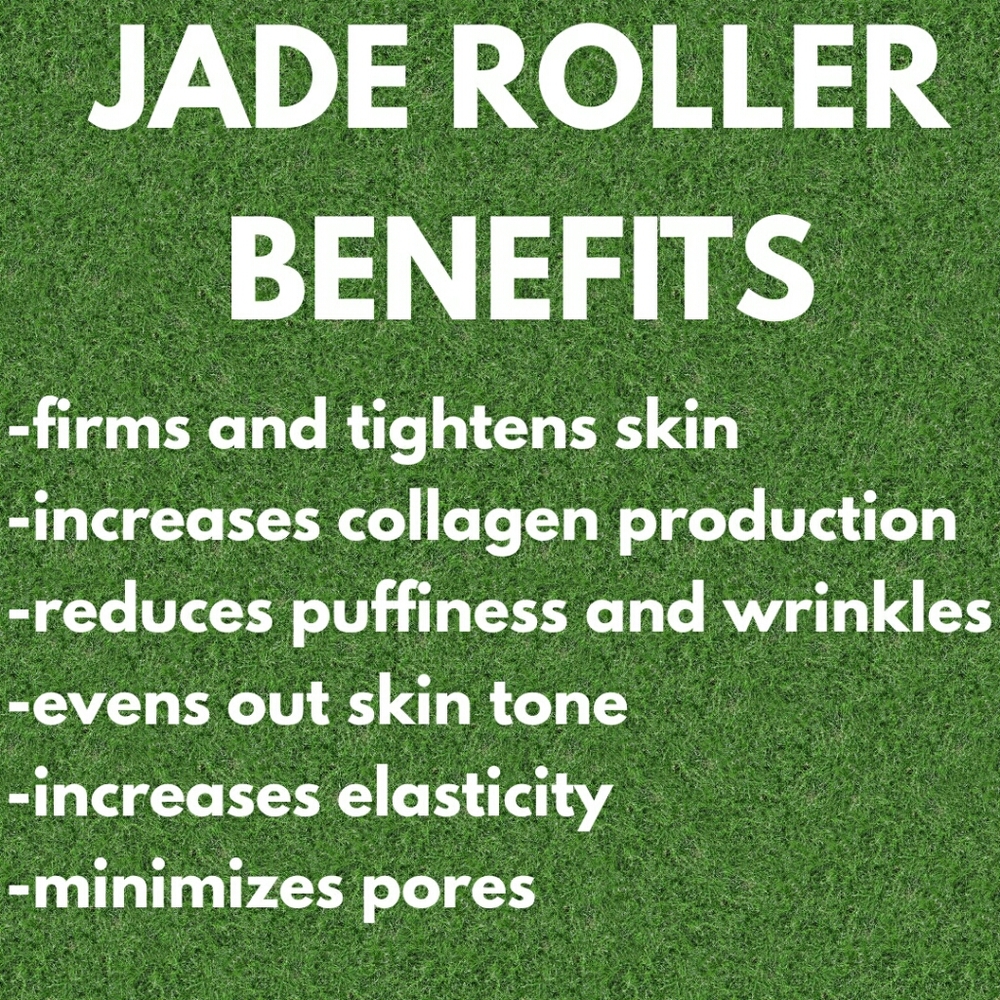 4 for $15 Jade roller facial massage wand - Picture 2 of 4